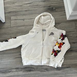 Iamgia crop zip up